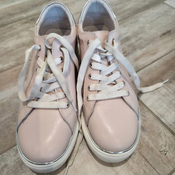 Bonavi Pink/Silver Lace-Up Shoes, Womans Size 36 - Picture 2 of 7